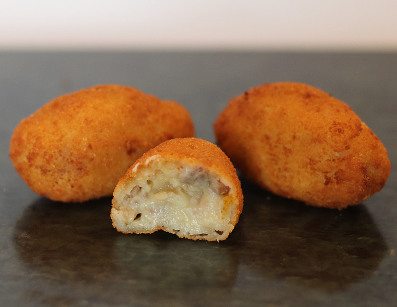 Croquetas-de-carne-y-queso-trufado​